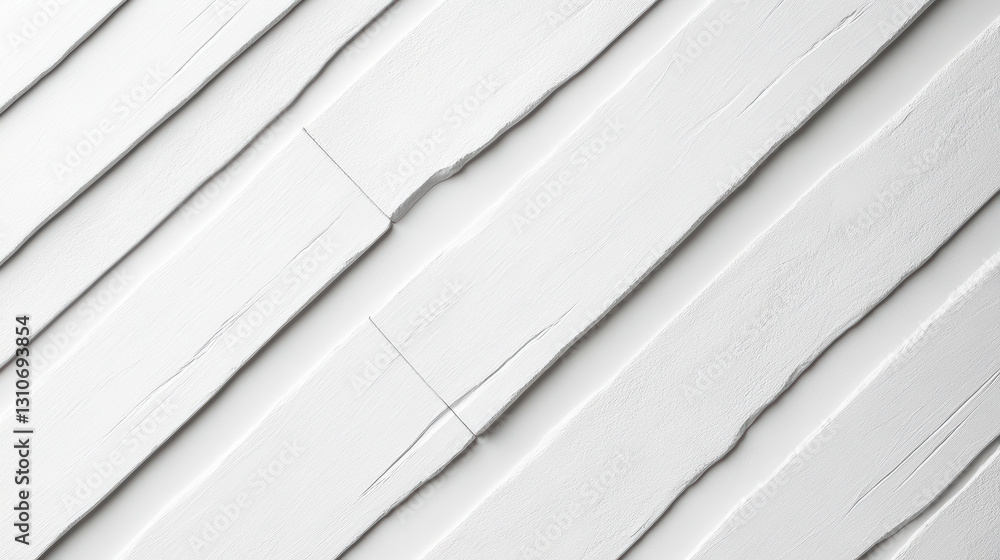 Textured white wooden planks with minimalist design and natural lines Textured white wooden planks with minimalist design and natural lines