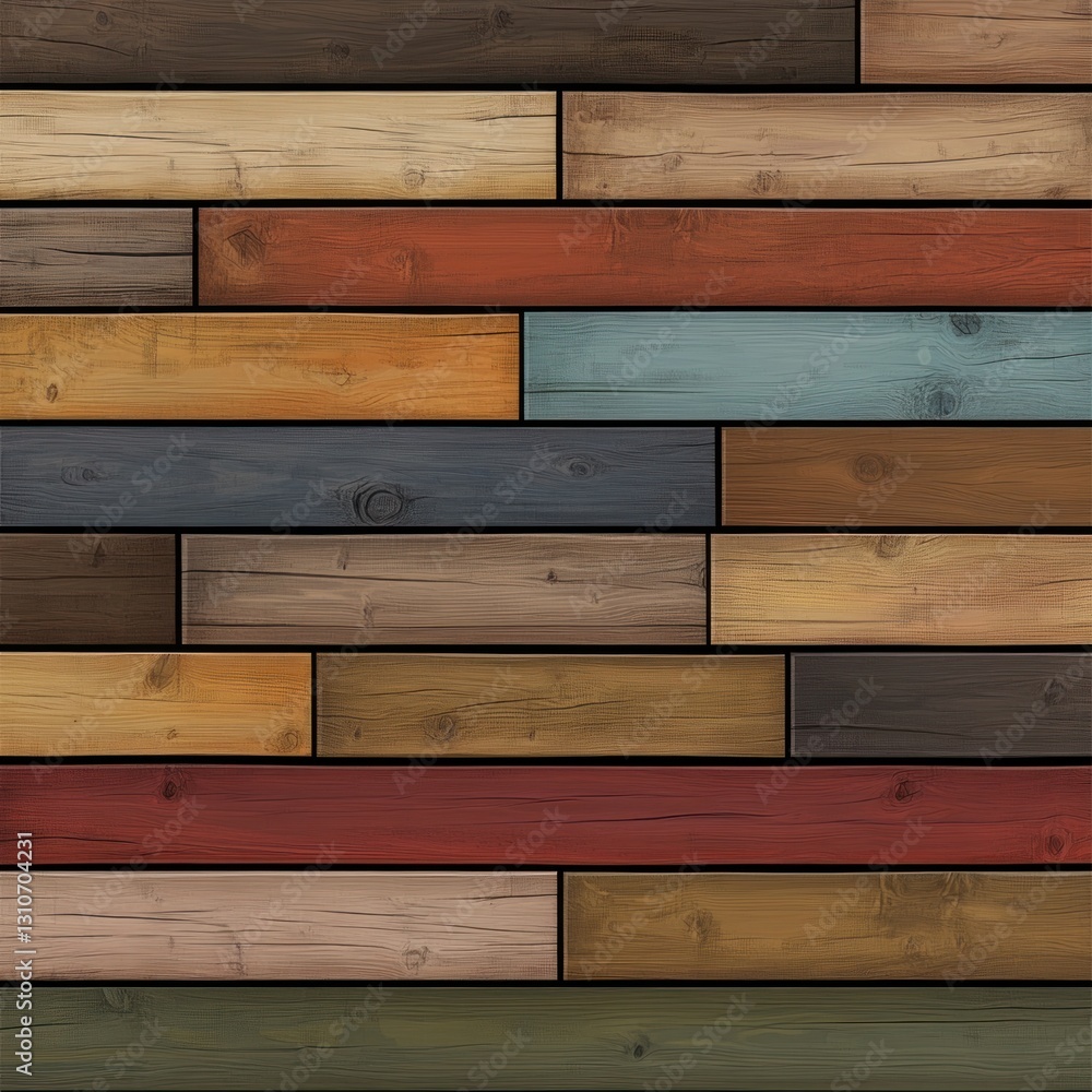 Colorful reclaimed wood planks background texture. Colorful reclaimed wood planks background texture.