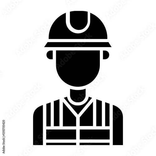 construction worker icon	