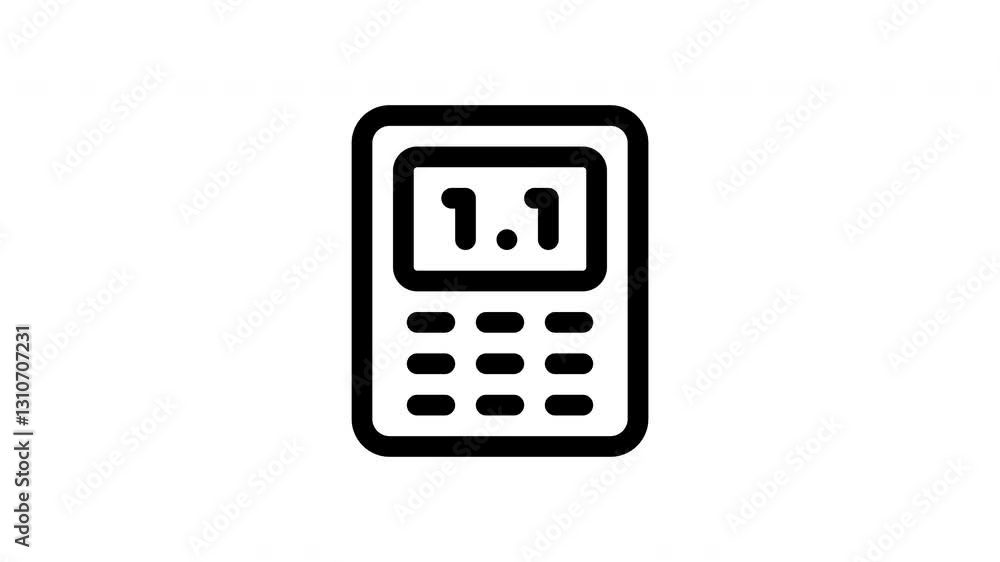 calculator animated icon calculator animated icon
