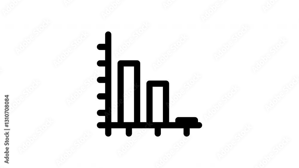 statistics animated icon