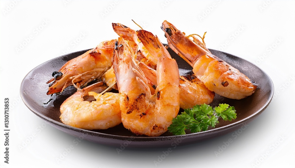 grilled shrimp isolated on transparent or white background grilled shrimp isolated on transparent or white background