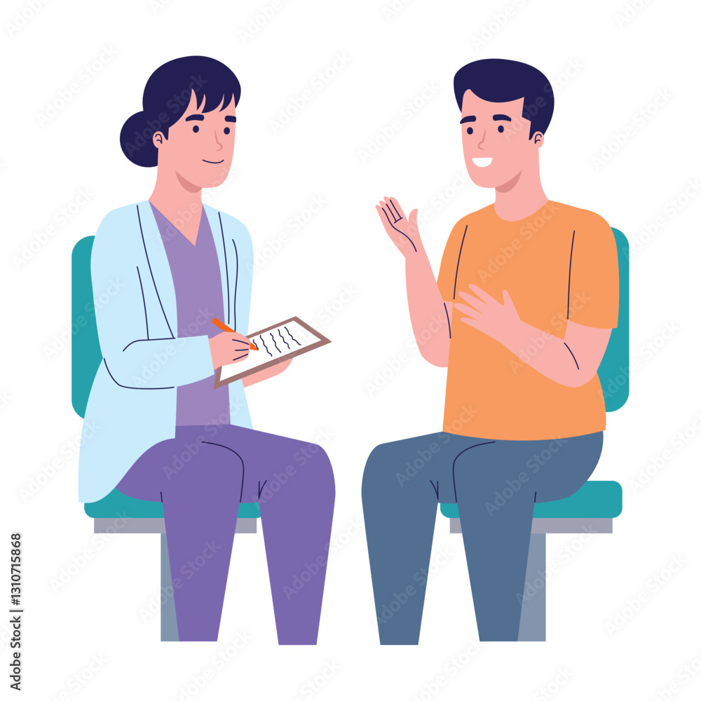 Doctor check up Health Advice to Patient Doctor check up Health Advice to Patient
