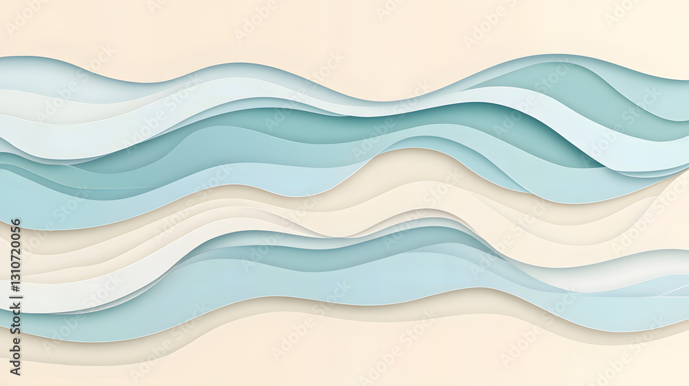 Fototapeta premium the wave backdrop