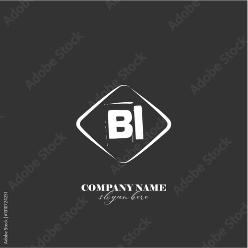 Free Download vector BI illustration of a logo for a company background abstract - GFXLoad