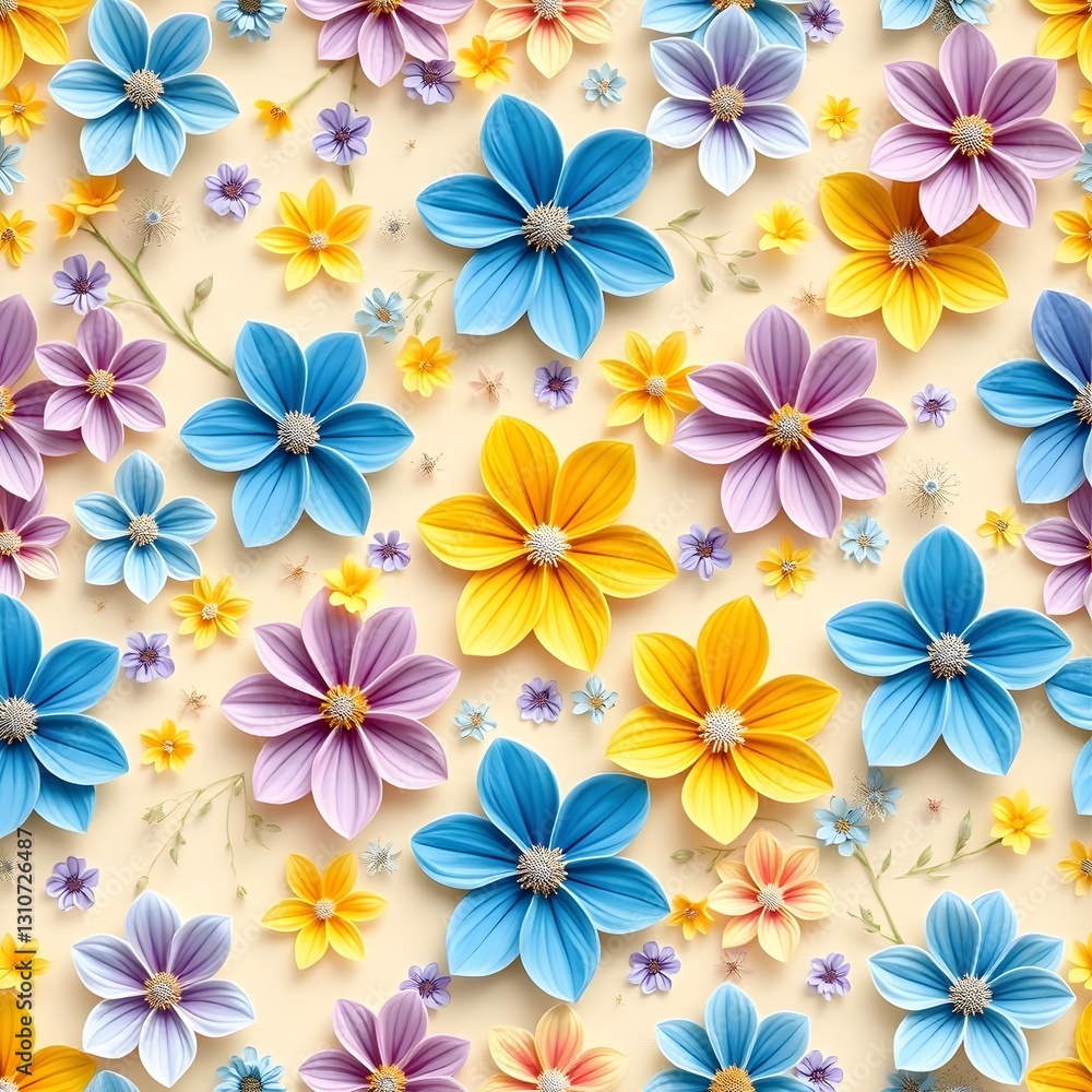 a beautiful flower pattern a beautiful flower pattern