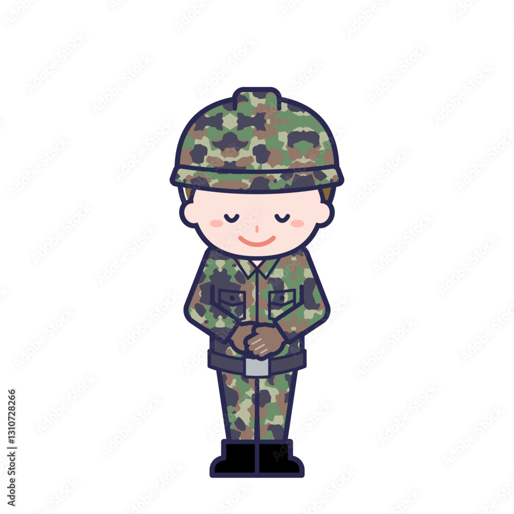 自衛隊員/男性 08 自衛隊員/男性 08