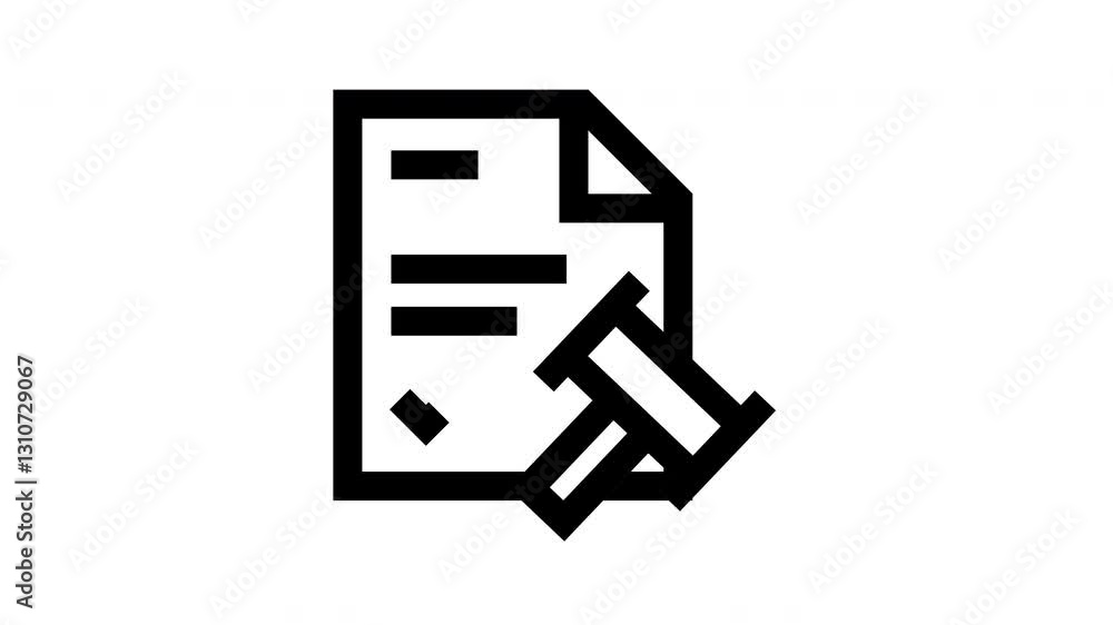 regulation animated icon regulation animated icon