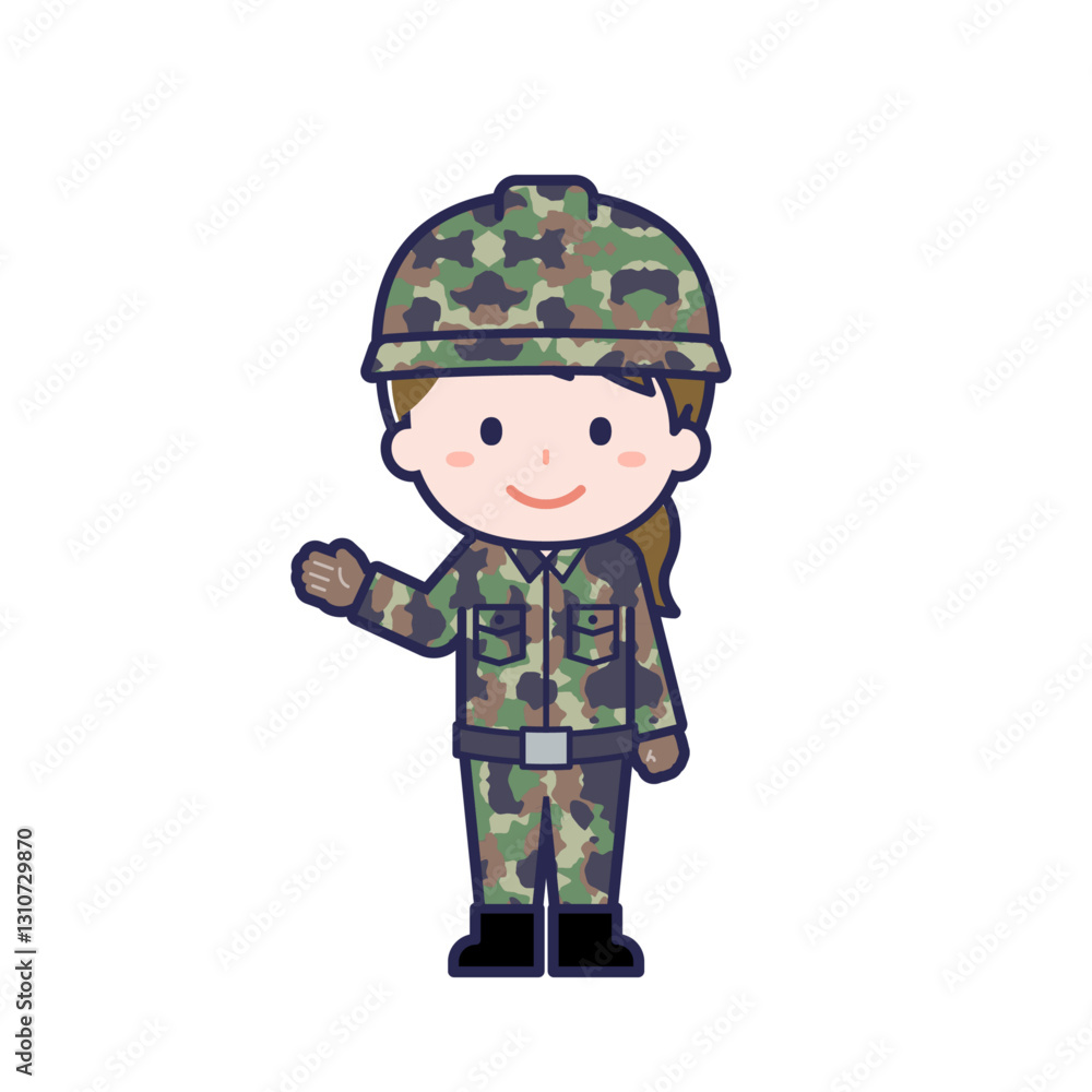 自衛隊員/女性 15 自衛隊員/女性 15