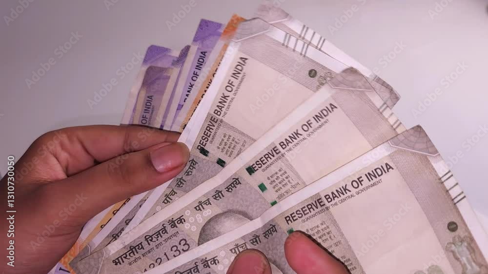 Indian Money on hand 