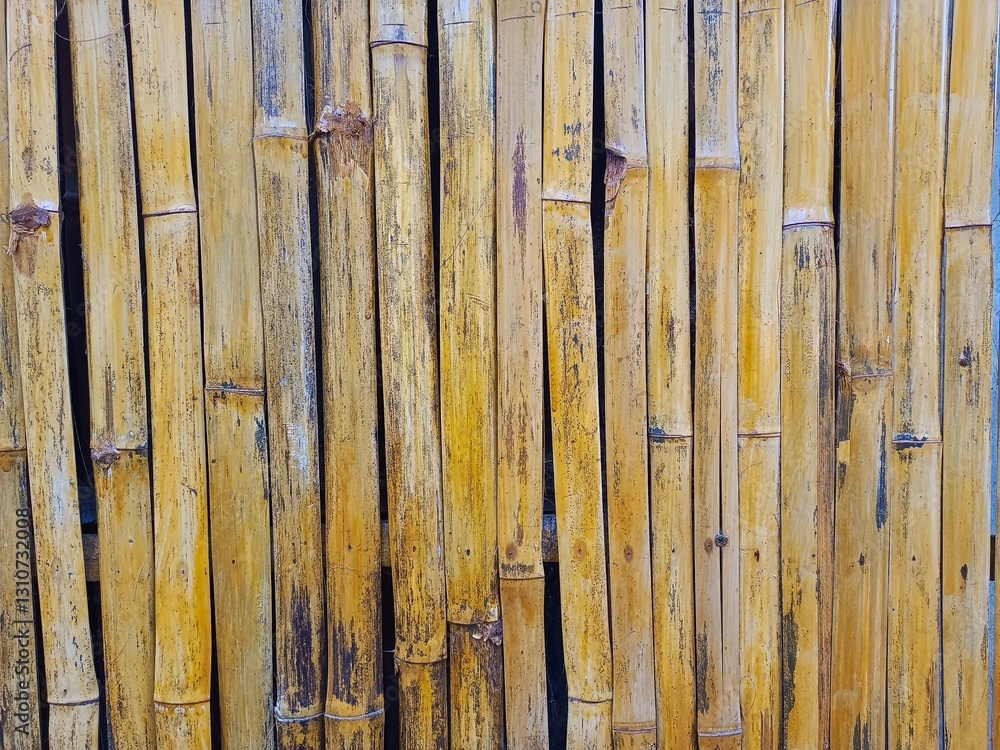 Bamboo fence Bamboo fence