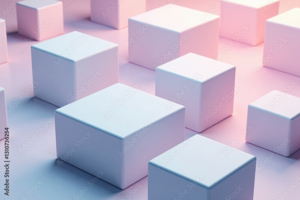 White cube boxes with space , empty space, clean design, simple pattern White cube boxes with space , empty space, clean design, simple pattern