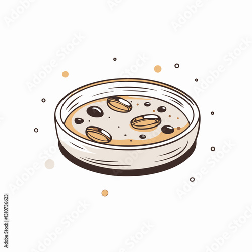 Petri dish, biological research, artificial insemination concept