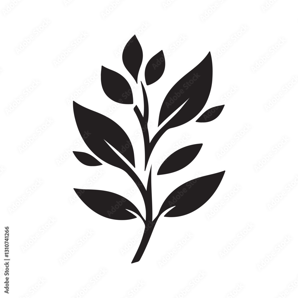 A vector silhouette minimalist design, a full black image of a Flower vector with a white background A vector silhouette minimalist design, a full black image of a Flower vector with a white background