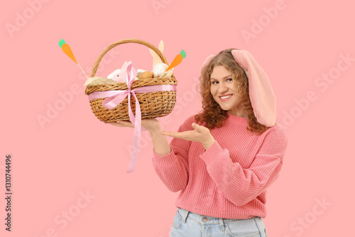 Beautiful young happy woman...