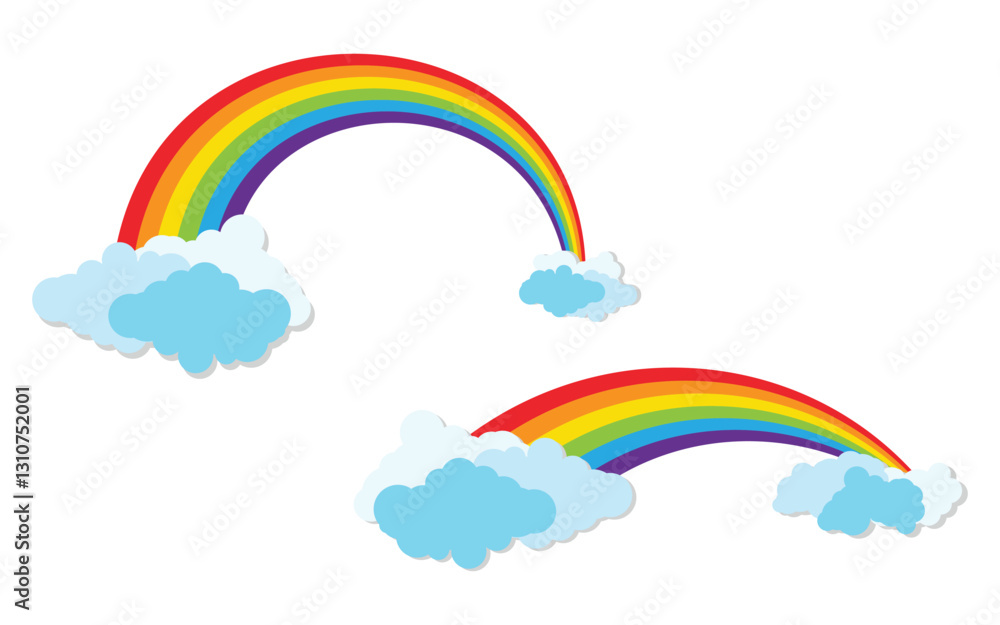 Rainbow beauty icon template vector illustration design Rainbow beauty icon template vector illustration design