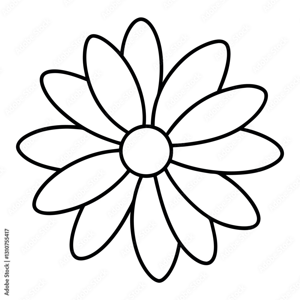 Easter-lily-flower-outline--elegant-and-simple-woo. Easter-lily-flower-outline--elegant-and-simple-woo.