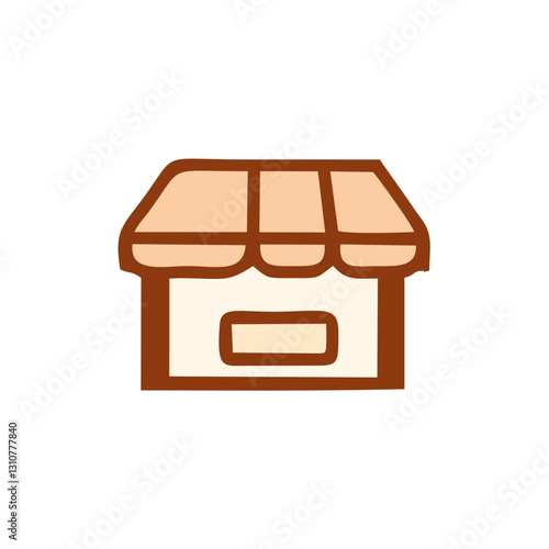 Outline set of food courts vector icons for web design isolated on white background