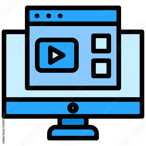 Video Tutorial Icon