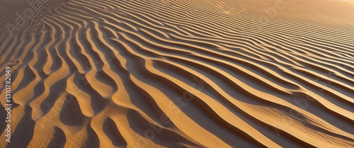 Wallpaper Mural A desert of fine metallic sand rippling with movement Torontodigital.ca