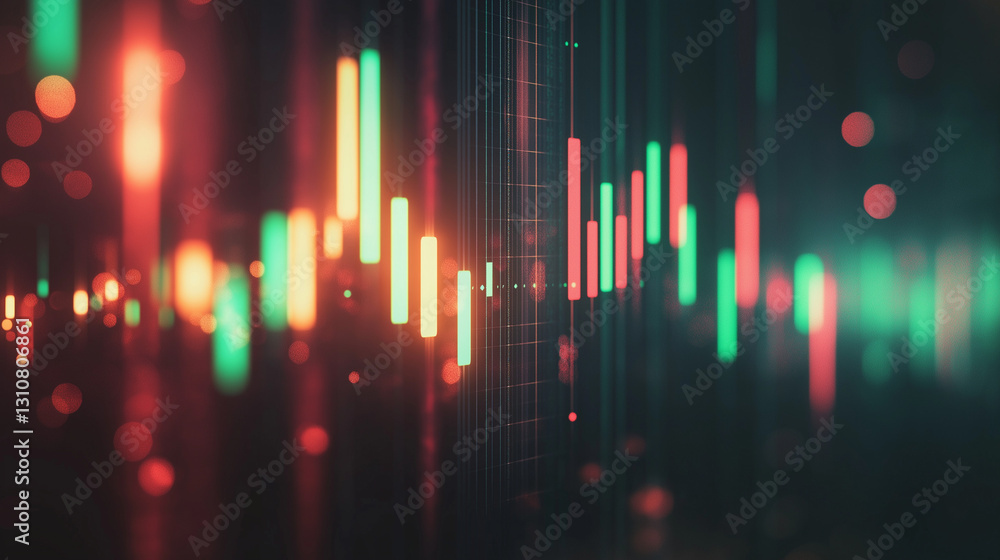 Minimalistic candlestick chart with clean design, symbolizing modern financial analysis and simplicity. Minimalistic candlestick chart with clean design, symbolizing modern financial analysis and simplicity.