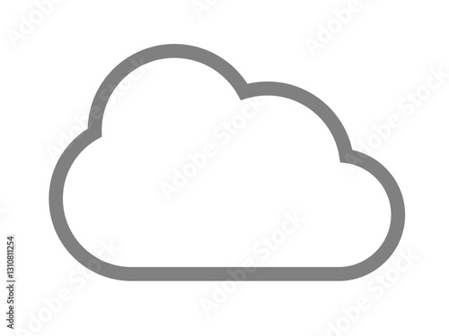 クラウドのマーク（雲のアイコン）