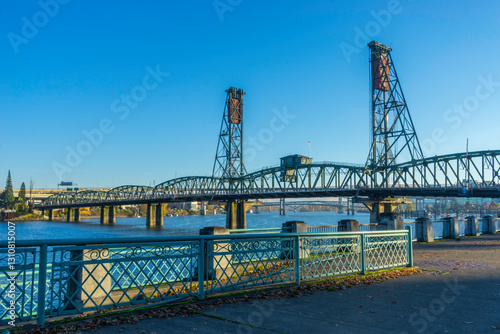 Downtown Portland, Oregon State City View	