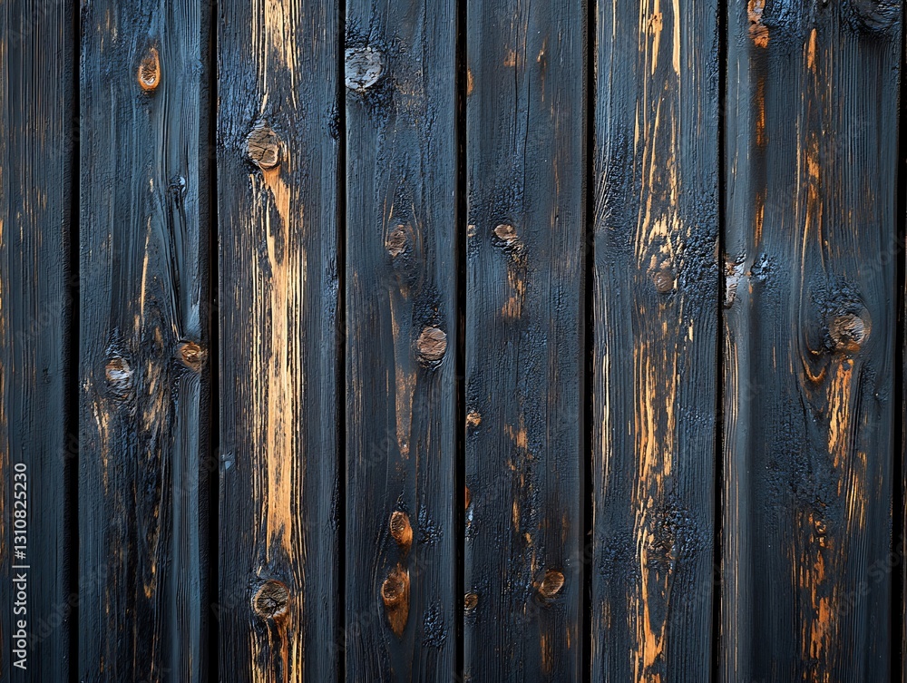Dark stained vertical wooden planks. Dark stained vertical wooden planks.