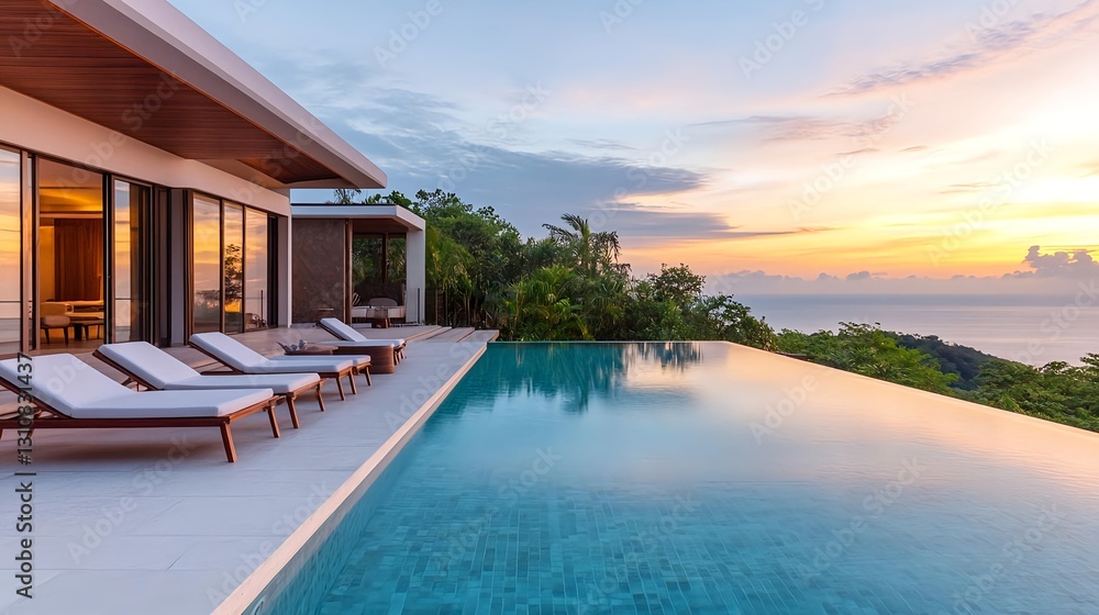 Luxury Villa Sunset Infinity Pool - Luxury real estate Luxury Villa Sunset Infinity Pool - Luxury real estate