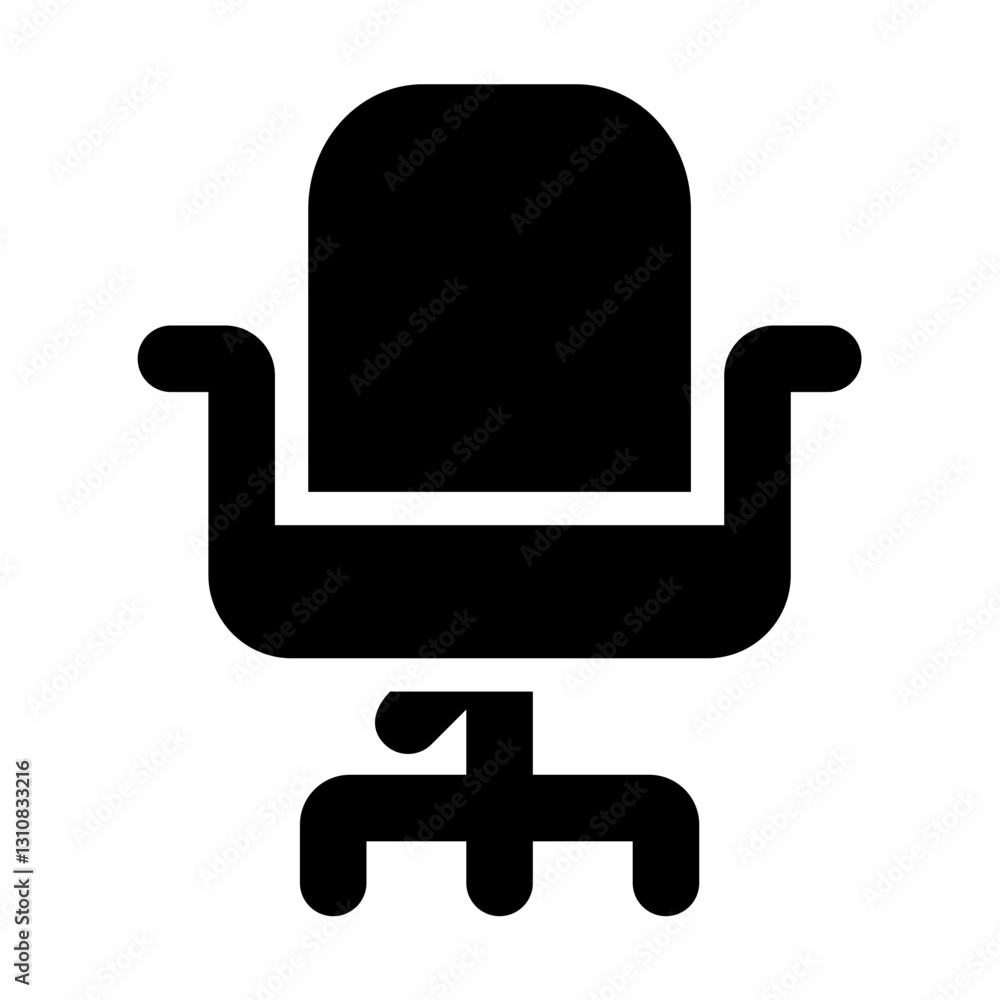 chair glyph style chair glyph style