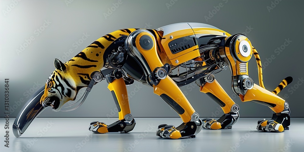 3d rendered illustration of an abstract robot 3d rendered illustration of an abstract robot