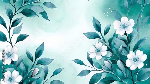 "Beautiful seamless watercolor texture in pastel colors, featuring soft brushstrokes and delicate gradients. The texture should have a dreamy, artistic feel with light pink, lavender, mint, and baby 