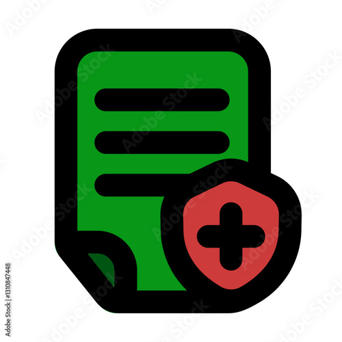 medical paper fill color style