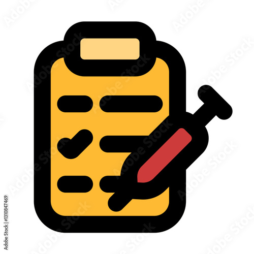 medical test fill color style