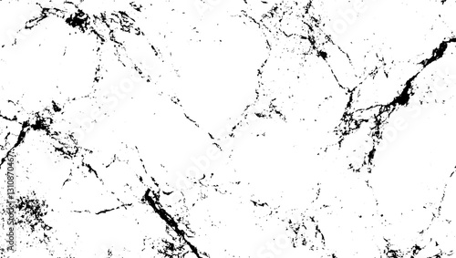 Black and White Marble Texture Abstract Background