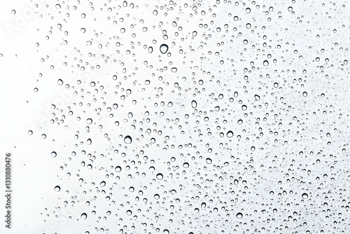 Obraz na płótnie Abstract White Water Droplets Background Texture w salonie