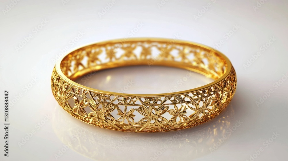 Design a golden bangle Design a golden bangle