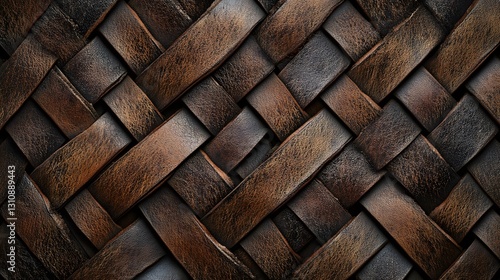 Intricate Woven Texture: An exquisite close-up of woven pattern showcasing the beauty of craftsmanship and texture.
