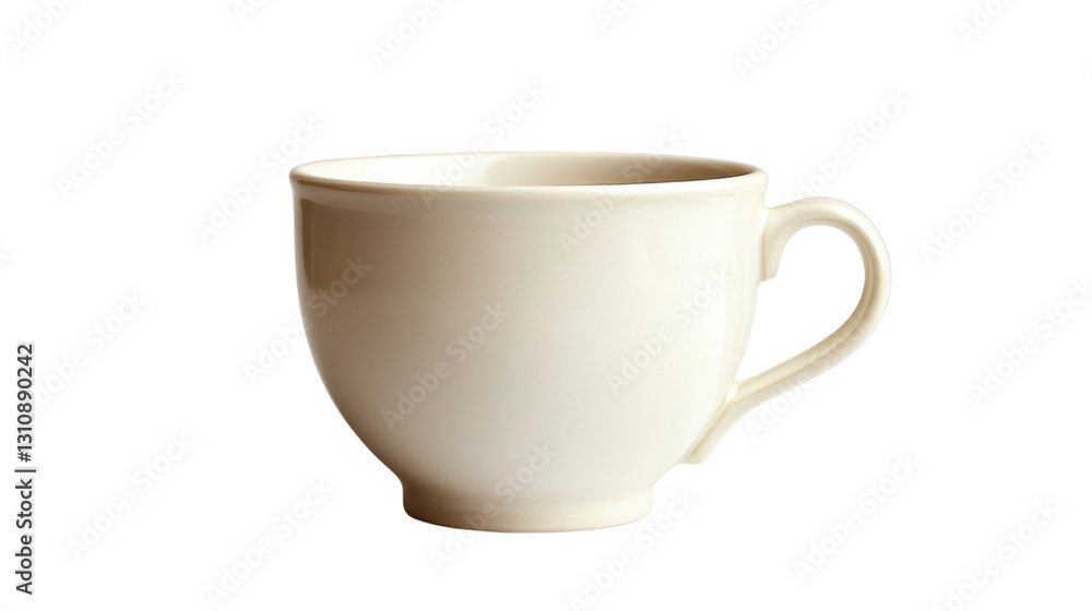 A simple, elegant cup with a smooth finish and a comfortable handle, perfect for serving beverages. A simple, elegant cup with a smooth finish and a comfortable handle, perfect for serving beverages.