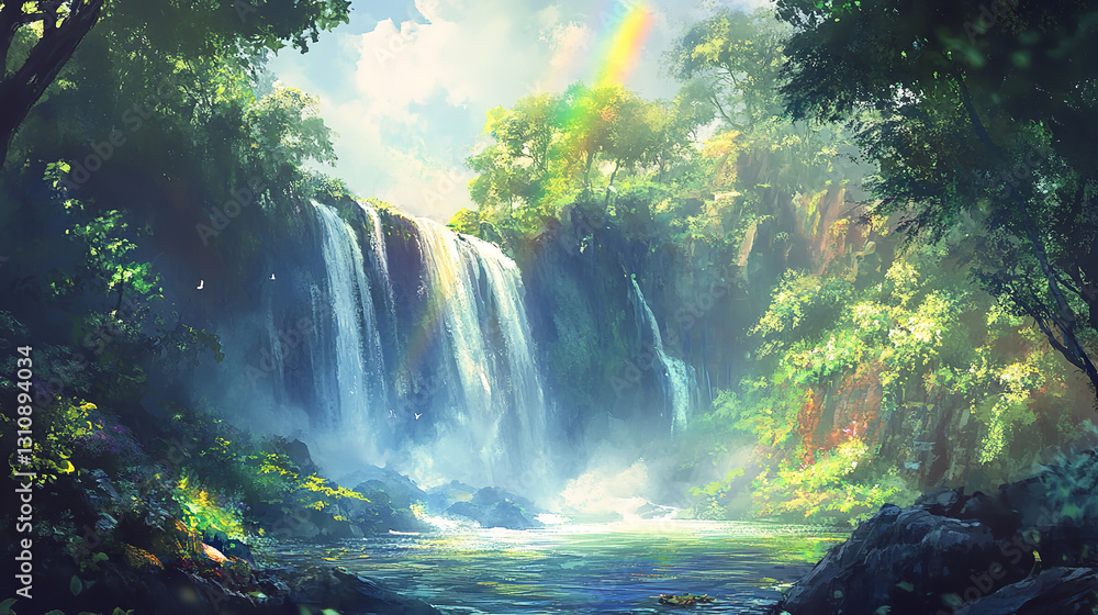 A beautiful water and green trees secne A beautiful water and green trees secne