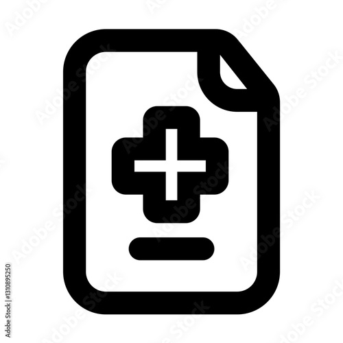 medical resume outline black style