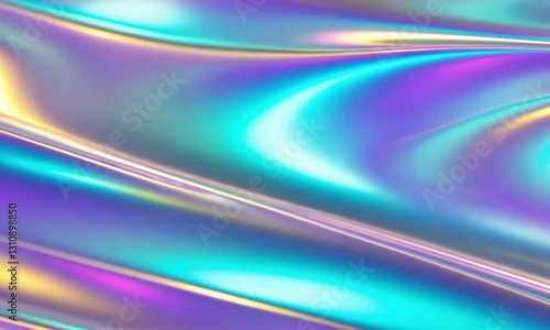 Fluid Metallic Patterns  