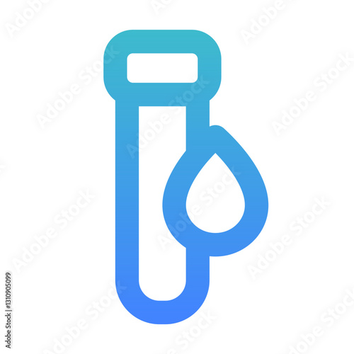 urine test outline gradient style