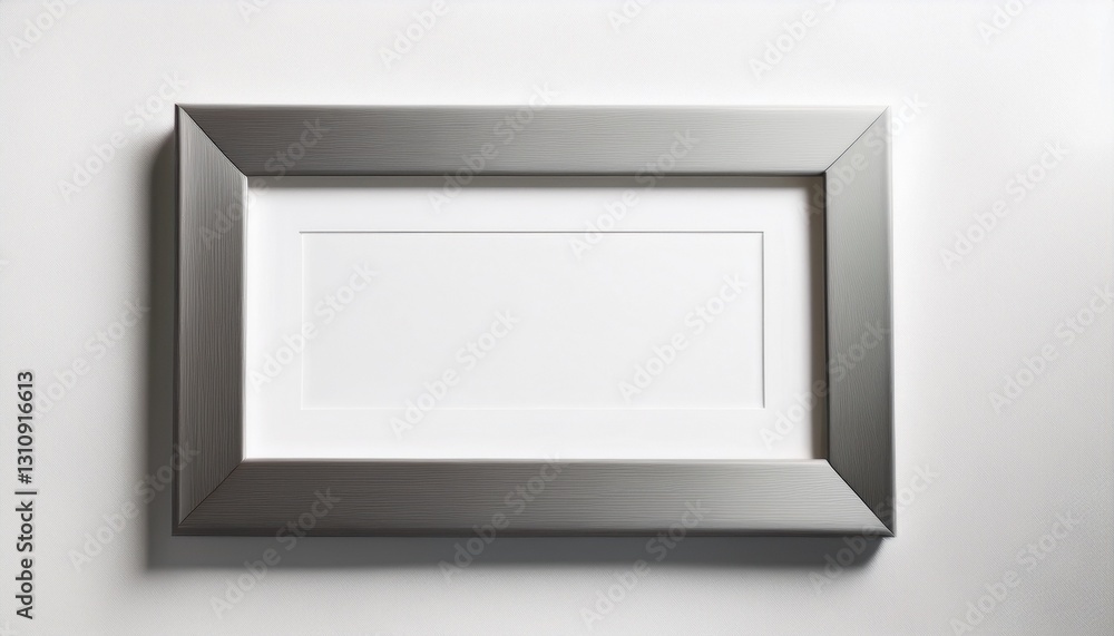 Silver Frame Mockup Silver Frame Mockup