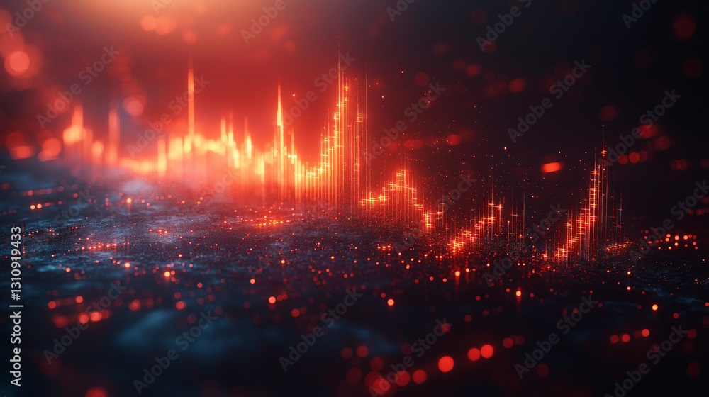 Minimalistic candlestick chart with clean design, symbolizing modern financial analysis and simplicity. Minimalistic candlestick chart with clean design, symbolizing modern financial analysis and simplicity.