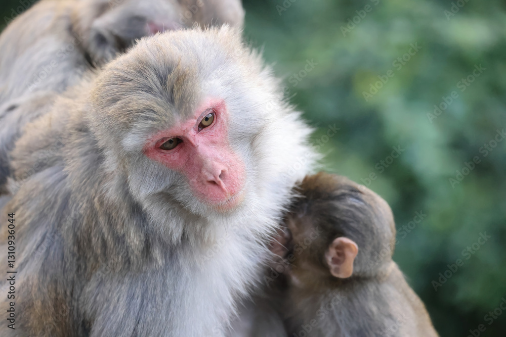 Dec 24 2024 Monkeys in Natural Habitat Depicting Bond and Instinctive Connections Dec 24 2024 Monkeys in Natural Habitat Depicting Bond and Instinctive Connections