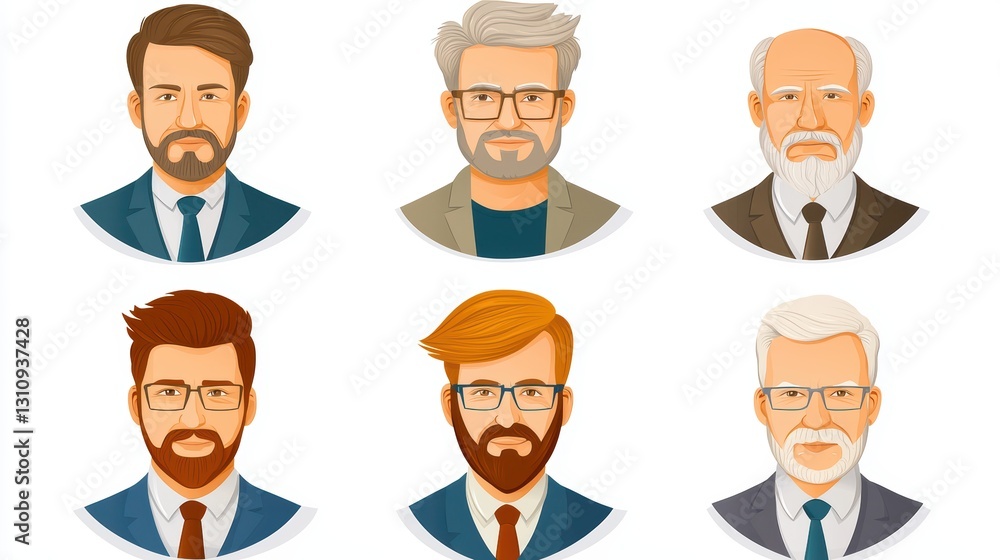 Diverse avatars, a collection of unique digital portraits showcasing virtual identities for online communities and games Diverse avatars, a collection of unique digital portraits showcasing virtual identities for online communities and games