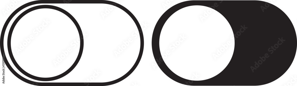 Off toggle switch buttons. Off switch icon collection. Off toggle switch buttons. Off switch icon collection.