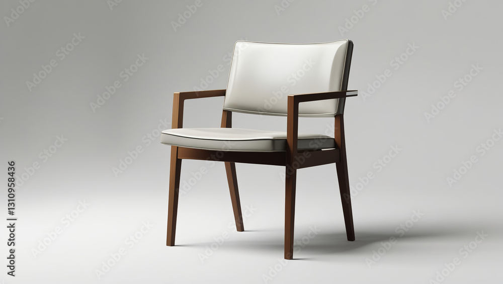 wooden chair on white background wooden chair on white background
