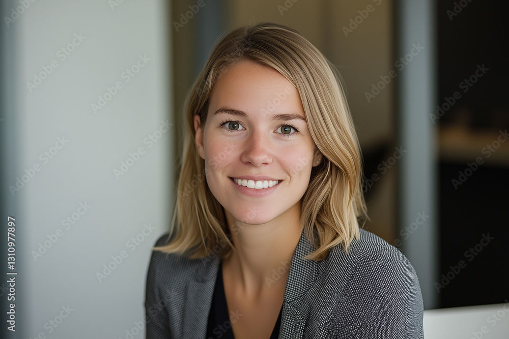 Professional Portrait of a Smiling Woman Professional Portrait of a Smiling Woman